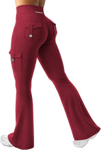 Load image into Gallery viewer, YEOREO CoreFlex Women Workout Flare Leggings