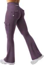 Load image into Gallery viewer, YEOREO CoreFlex Women Workout Flare Leggings