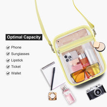 Load image into Gallery viewer, USPECLARE Clear Purse for Stadium Events Transparent Messenger Bag