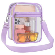 Load image into Gallery viewer, USPECLARE Clear Purse for Stadium Events Transparent Messenger Bag