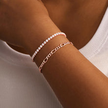Load image into Gallery viewer, Gokeey Gold Bracelets Set for Women Non Tarnish, Waterproof 14K Gold Plated Sterling Silver Chunky Cuff Bracelet Stackable Gold Bangles Bracelet for Women Trendy Fashion Accessories Tie Knot Cuban Rope Paperclip Beaded Bracelet Stack Jewelry Mothers Day G