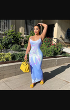 Load image into Gallery viewer, Sexy Printed Backless Sling Maxi Dress