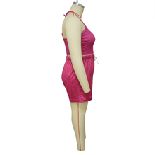 Load image into Gallery viewer, Plus Size Solid Vest And Shorts Two Piece Set