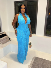 Load image into Gallery viewer, Sexy Wrap Chest Halter High Waist Jumpsuit