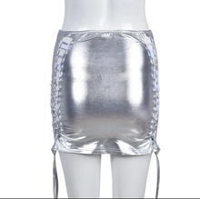 Load image into Gallery viewer, Fashion Hollow Out Bandage Mini Skirt