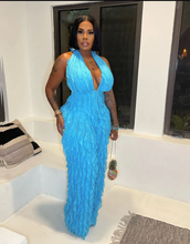 Load image into Gallery viewer, Sexy Wrap Chest Halter High Waist Jumpsuit
