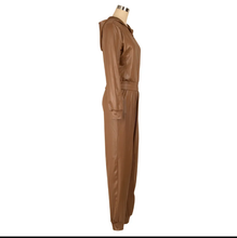 Load image into Gallery viewer, Casual Long Sleeve Zipper Hoodies Sport 2 Piece Pants Set