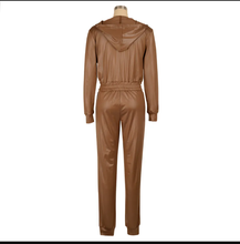Load image into Gallery viewer, Casual Long Sleeve Zipper Hoodies Sport 2 Piece Pants Set