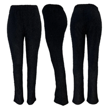 Load image into Gallery viewer, Solid Color Plush Casual Micro Flare Pants
