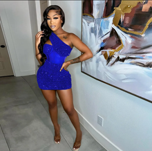 Load image into Gallery viewer, Sexy Sequin Nightclub Party Mini Dress