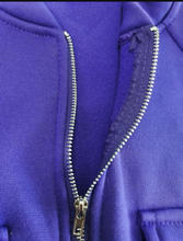 Load image into Gallery viewer, Solid Fleece Zipper Long Sleeve 2 Piece Sets