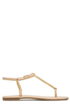 Load image into Gallery viewer, Clip Toe Flat Chain Sandals