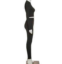Load image into Gallery viewer, Fashion Casual Long Sleeve Pants Two Piece Set