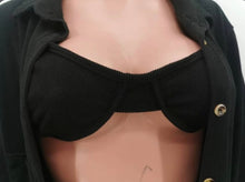 Load image into Gallery viewer, Casual Solid Bra+Long Sleeve Shirt+Slit Pant 3 Piece Set