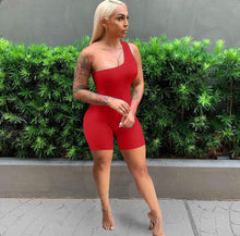 Load image into Gallery viewer, Fashion Casual Sports Home Solid Color Rompers