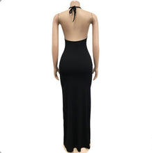 Load image into Gallery viewer, Sexy Backless U Neck Maxi Dress