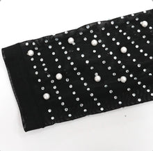 Load image into Gallery viewer, Sexy Mesh See-Through Hot Drilling Irregular Dress