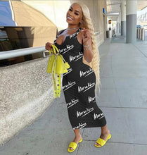 Load image into Gallery viewer, Sexy Printed Sleeveless Maxi Dress