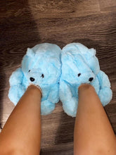 Load image into Gallery viewer, Teddy Bear Home Cute Plush Warm Slippers