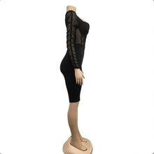 Load image into Gallery viewer, Mesh Patchwork Solid Rompers