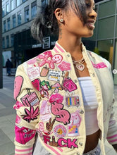 Load image into Gallery viewer, 1 Printed Casual Fashion Baseball Coat