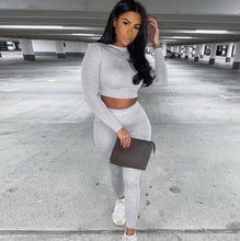 Load image into Gallery viewer, Fashion Casual Long Sleeve Pants Two Piece Set