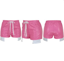 Load image into Gallery viewer, Elegant Fashion Pocket PU Leather Shorts