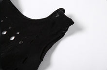 Load image into Gallery viewer, Sexy Sleeveless See-through Hollow Out Tight Jumpsuit