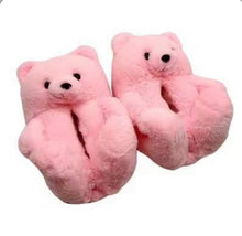 Load image into Gallery viewer, Teddy Bear Home Cute Plush Warm Slippers