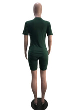 Load image into Gallery viewer, Solid Color Loose Short Sleeve Two Piece Set