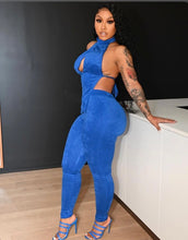 Load image into Gallery viewer, Fashion Sexy Solid Color Backless Top And Pants Two Piece Set