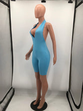 Load image into Gallery viewer, Sexy Deep V Neck Backless Romper