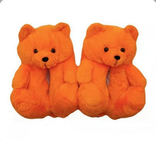 Load image into Gallery viewer, Teddy Bear Home Cute Plush Warm Slippers