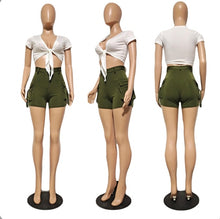 Load image into Gallery viewer, Solid Pockets Casual Shorts