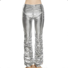 Load image into Gallery viewer, Sexy Wrap Chest And Pleated Pant Two Piece Set
