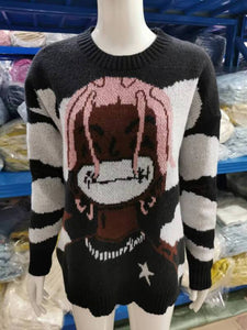 Loose Long Sleeve Pullover Sweater