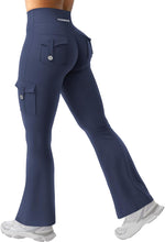 Load image into Gallery viewer, YEOREO CoreFlex Women Workout Flare Leggings
