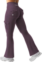 Load image into Gallery viewer, YEOREO CoreFlex Women Workout Flare Leggings
