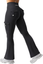 Load image into Gallery viewer, YEOREO CoreFlex Women Workout Flare Leggings
