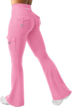 Load image into Gallery viewer, YEOREO CoreFlex Women Workout Flare Leggings
