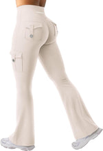 Load image into Gallery viewer, YEOREO CoreFlex Women Workout Flare Leggings
