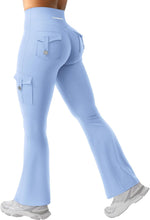 Load image into Gallery viewer, YEOREO CoreFlex Women Workout Flare Leggings
