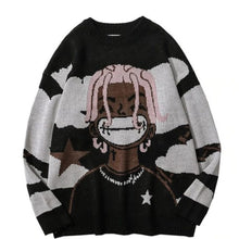 Load image into Gallery viewer, Loose Long Sleeve Pullover Sweater
