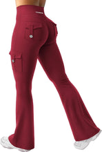 Load image into Gallery viewer, YEOREO CoreFlex Women Workout Flare Leggings
