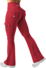 Load image into Gallery viewer, YEOREO CoreFlex Women Workout Flare Leggings
