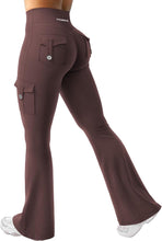 Load image into Gallery viewer, YEOREO CoreFlex Women Workout Flare Leggings
