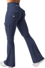 Load image into Gallery viewer, YEOREO CoreFlex Women Workout Flare Leggings
