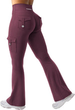 Load image into Gallery viewer, YEOREO CoreFlex Women Workout Flare Leggings
