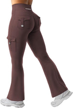 Load image into Gallery viewer, YEOREO CoreFlex Women Workout Flare Leggings
