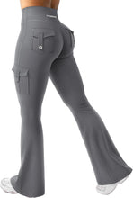 Load image into Gallery viewer, YEOREO CoreFlex Women Workout Flare Leggings
